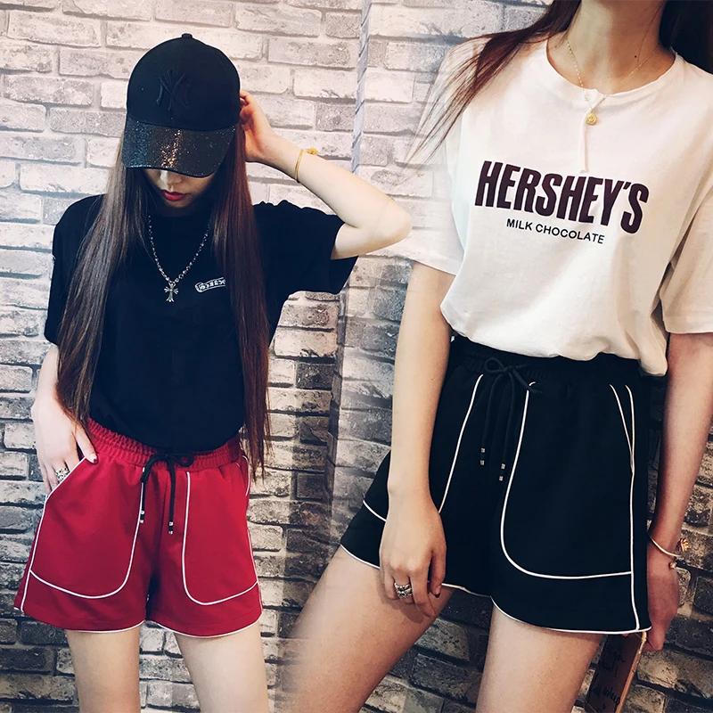Шорты Danjeaner женские спортивные с эластичным поясом модные однотонные Короткие