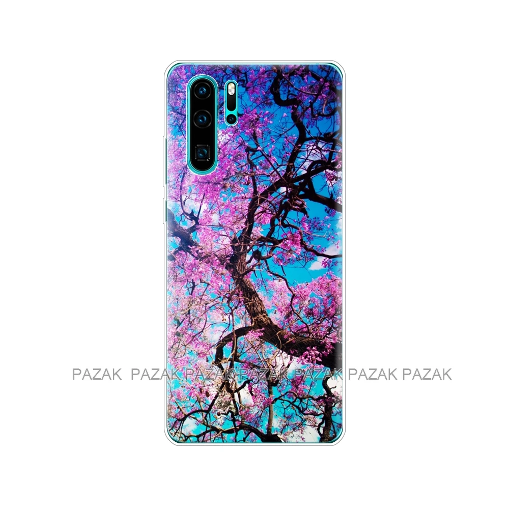 61387 Чехол-Бампер для Huawei P30 Pro, мягкий силиконовый чехол для телефона из ТПУ, задняя крышка для Huawei P30 Pro VOG-L29 ELE-L29 P 30 Lite, чехол с принтом - Цвет: 61387