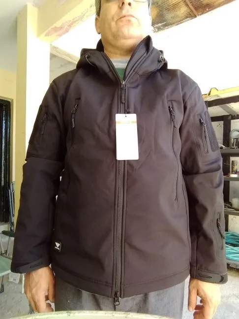 Мужская тактическая куртка с капюшоном Размеры S/M/L/XL/XXL/XXXL/4XL цвет в ассортименте |