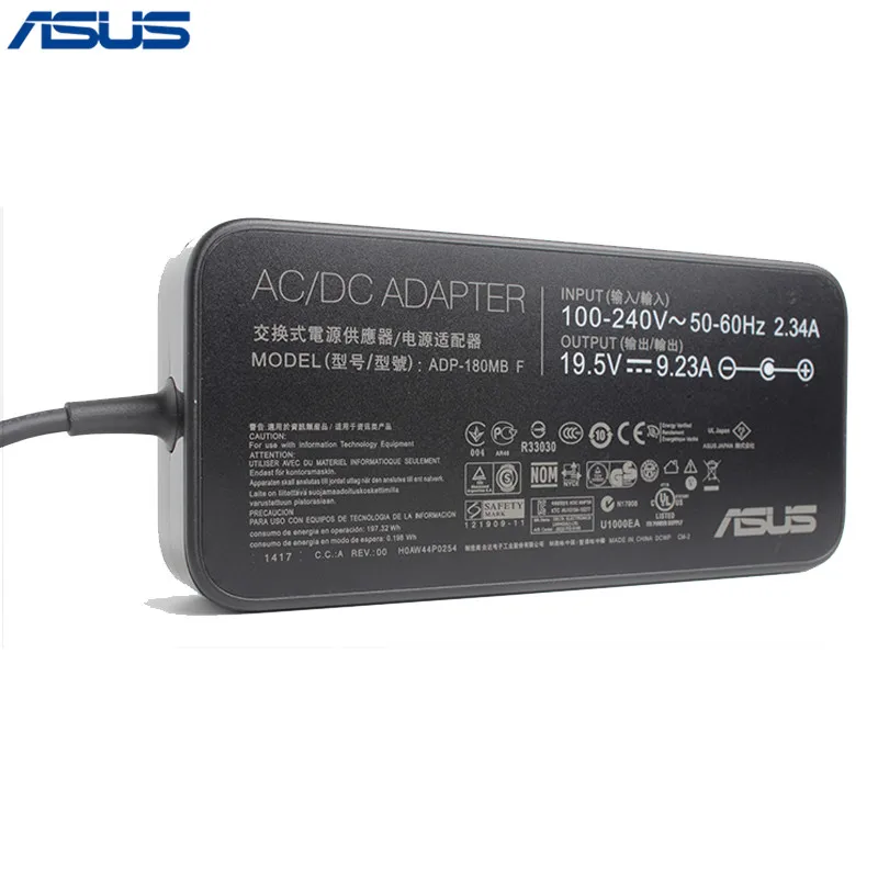 Asus 19V 9.23A 180W 5,5*2,5mm ADP-180MB F AC зарядное устройство адаптер для ноутбука
