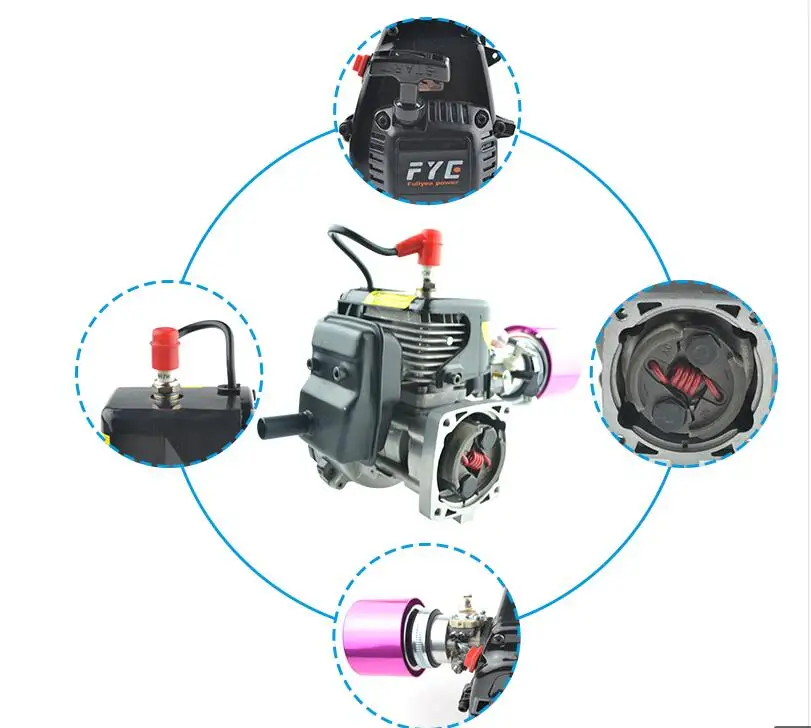 35CC/29cc/32cc 30,5 cc двигатель для Redcat Rampage XT HSP baja KM HPI ROVAN Losi 5ive-T DBXL MTXL VRX Smartech RMCK