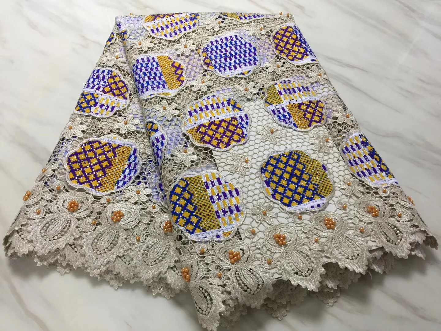African Lace Fabric 2018 High Quality with Rhinestones Swiss Voile In Switzerland Cotton For Party | Дом и сад