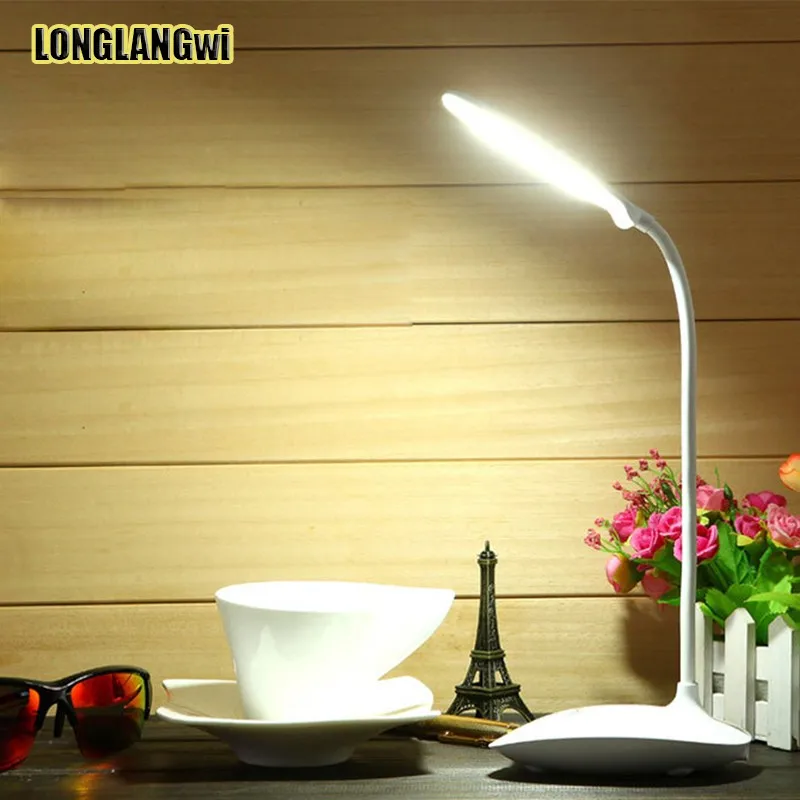 Светодиодная настольная лампа Abajour USB перезаряжаемая Luminaria de Mesa для чтения|lampe led