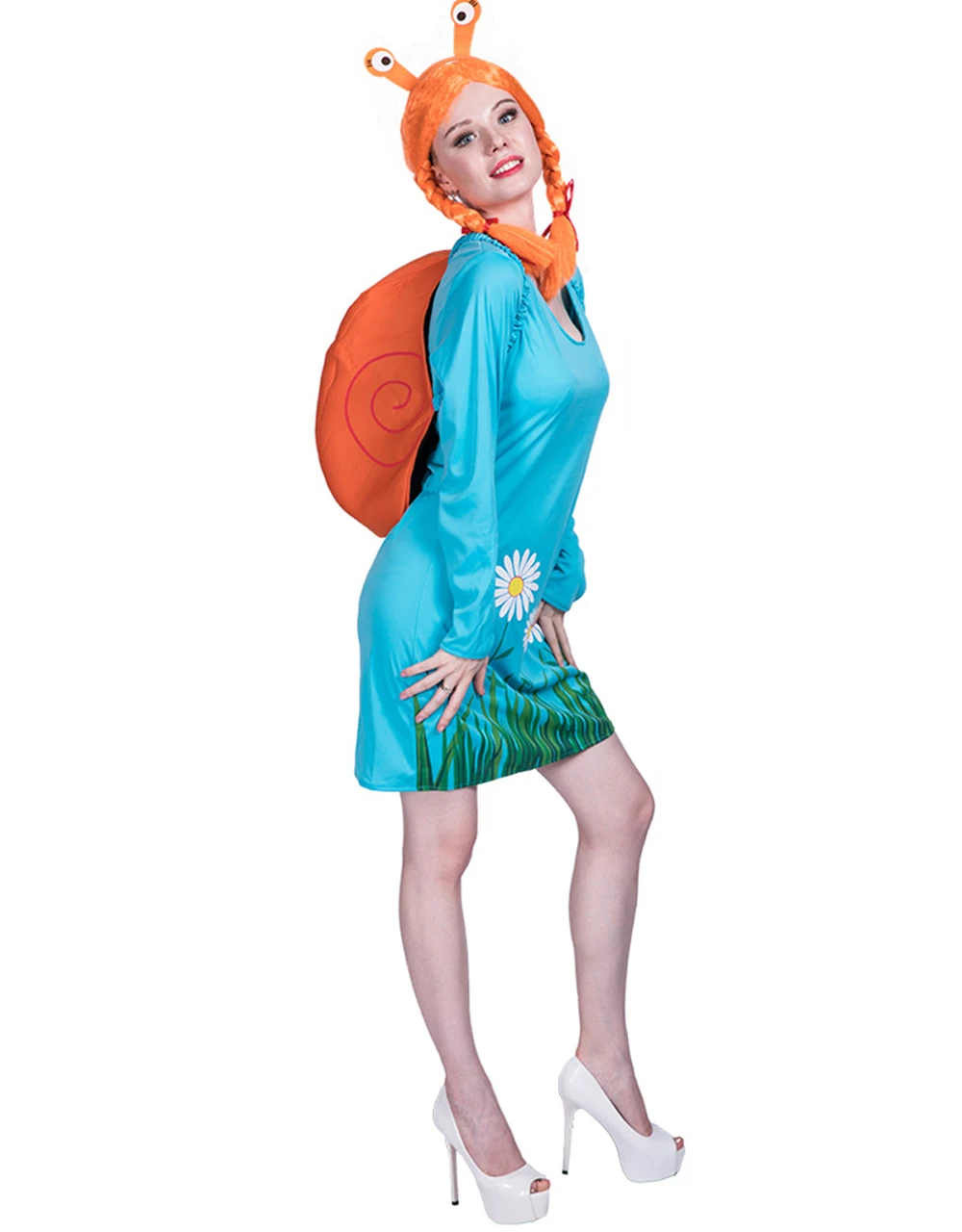 

Carnival Animal Party Fancy Dress Adult Woman Insect Snail Halloween Costume For Women