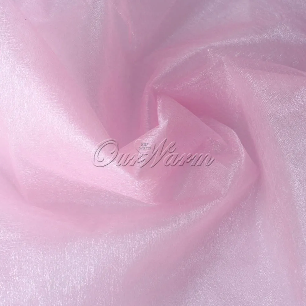 Ourwarm 5 шт. 10 м органза Ткань рулон для Свадебные украшения Baby Shower празднование дня рождения Хэллоуин событие для вечеринок