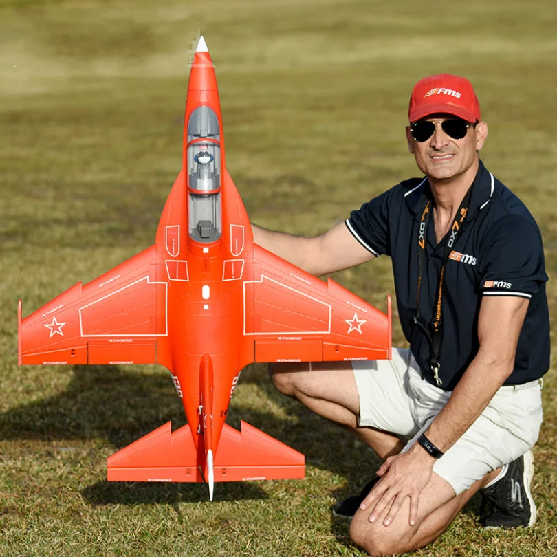 FMS 70 мм Як-130 Yak130 V2 импеллер EDF Jet 6S 6CH с клапанами убирается PNP приводимого в движение с помощью электропривода RC Самолет Модель самолета Avion
