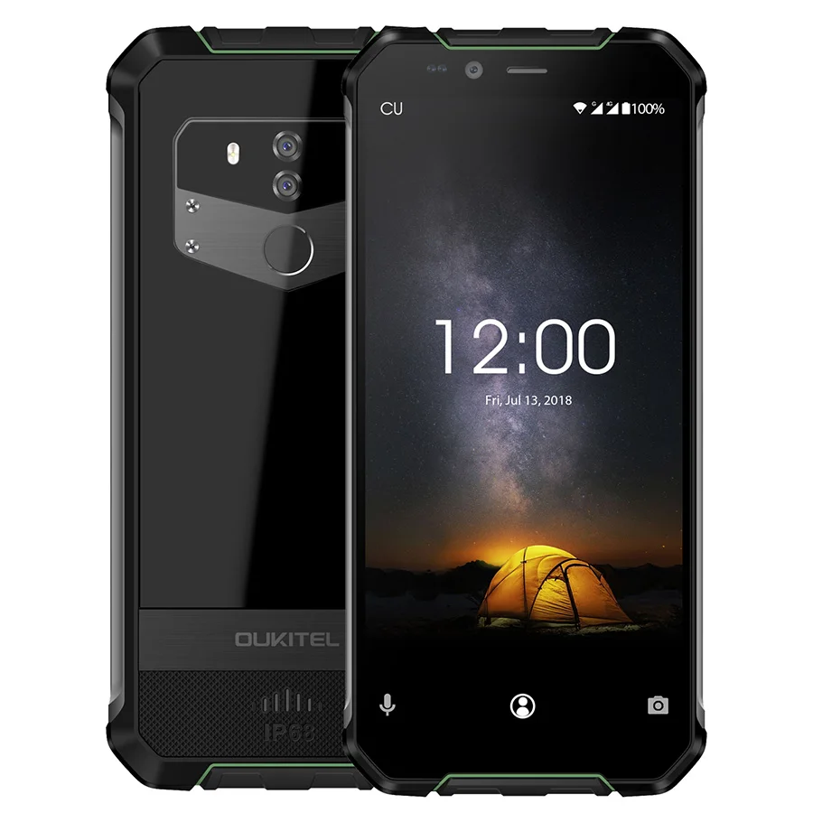 OUKITEL WP1 IP68 Водонепроницаемый Android 8 1 5 ''FHD Octa Core 4 Гб + 64 MTK6763 5000 mаh 9В/2A Беспроводная