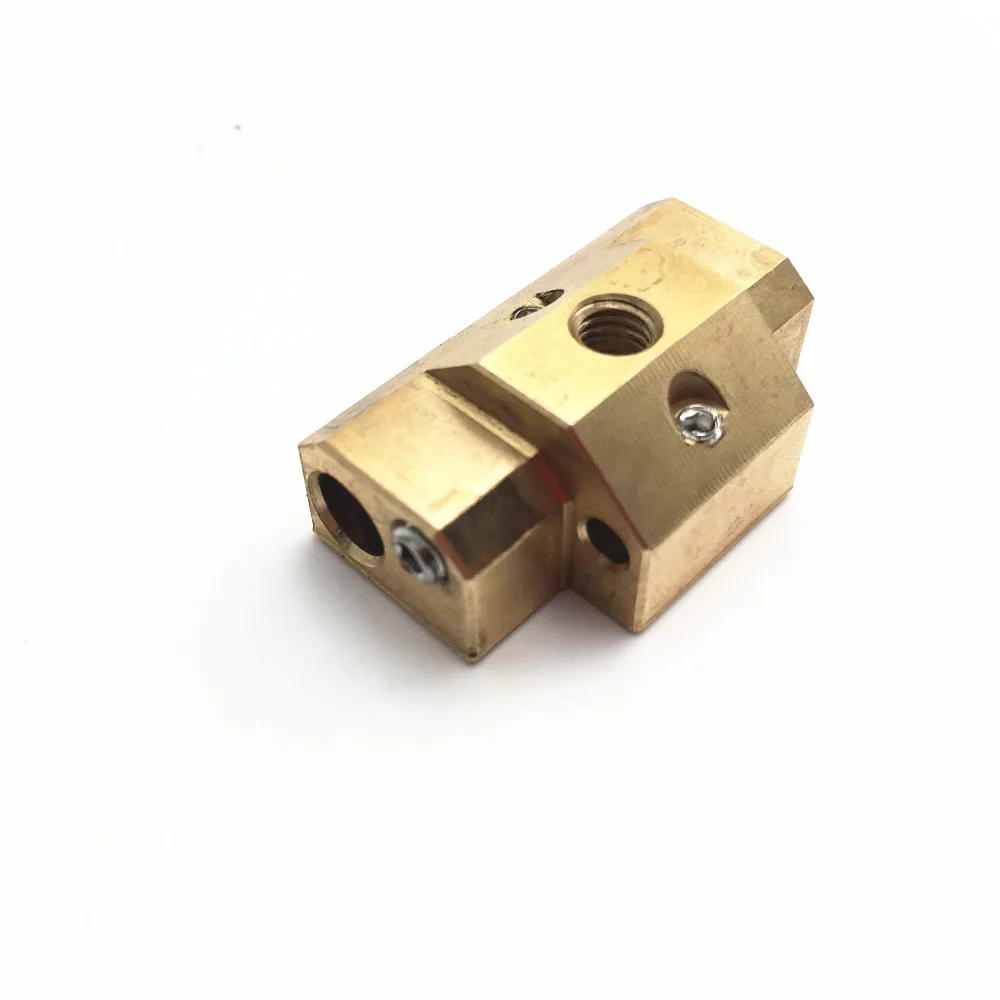 Качество 2 в 1 out Циклоп hotend комплект с медный нагревательный прибор блок 75 мм 0 4