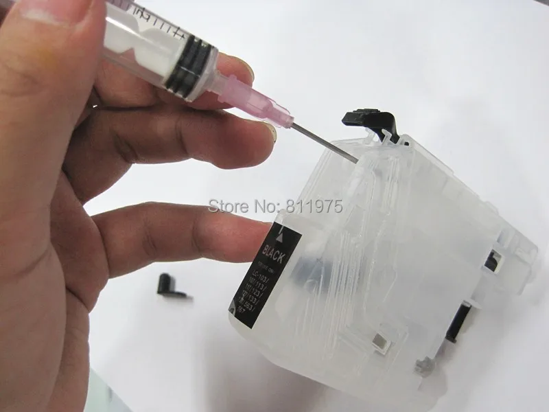 LC123 многоразовый картридж для принтеров Brother MFC-J4510DW/MFC-J4610DW/MFC-J4710DW/MFC-J4110DW/MFC-J4410DW |