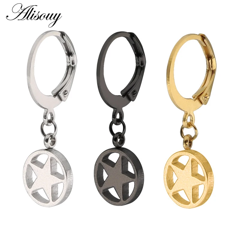 2 шт. женские серьги подвески из нержавеющей стали|Серьги-подвески| |