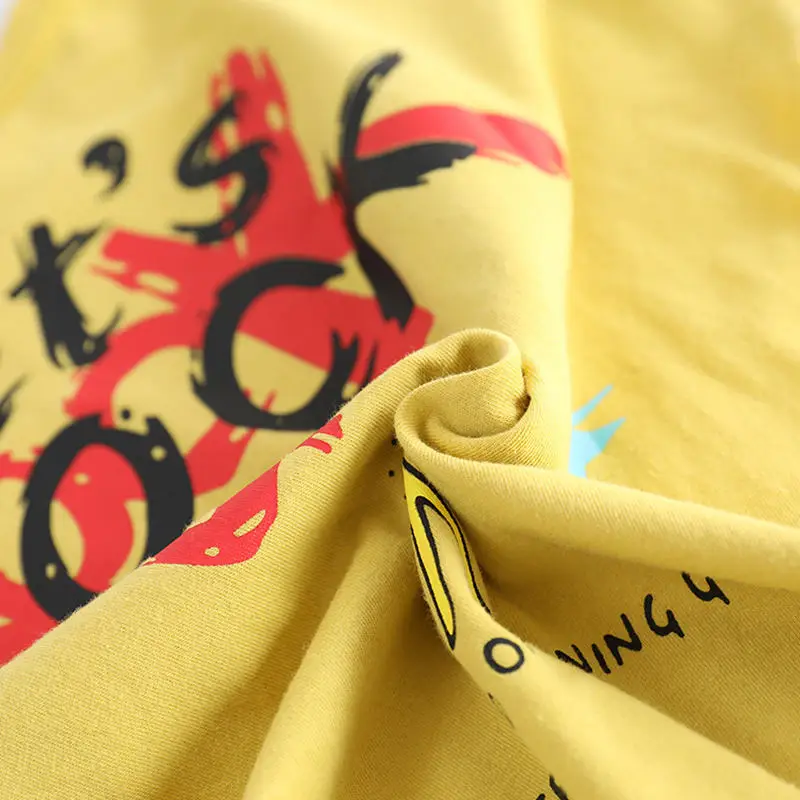 Детская одежда летний спортивный костюм для маленьких мальчиков белая футболка