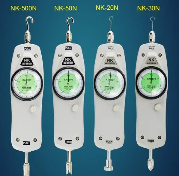 NK-10 Dial Mechanical Push Pull Gauge Force 10 N / 1 kg | Инструменты
