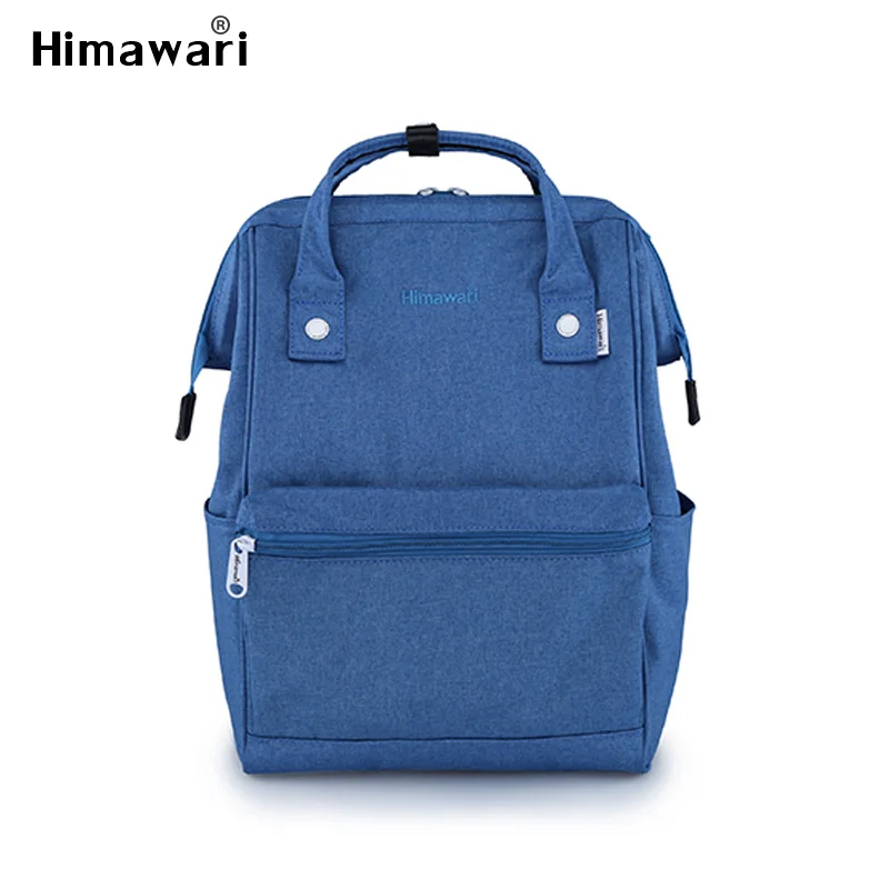 Himawari Mochilas Рюкзак для ноутбука женский Escolar Bolso Mujer рюкзак для путешествий для ноутбука школьные сумки для девочек-подростков рюкзак - Цвет: Blue