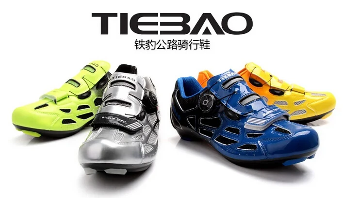 Кроссовки TIEBAO мужские для велоспорта самоблокирующиеся регулировка вращения