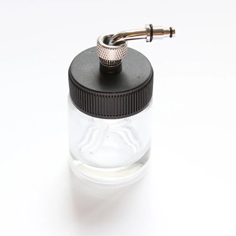 

OPHIR 10 pcs/lot Airbrush Glass 22cc bottles pot Professional paint cup Model # AC018-10x