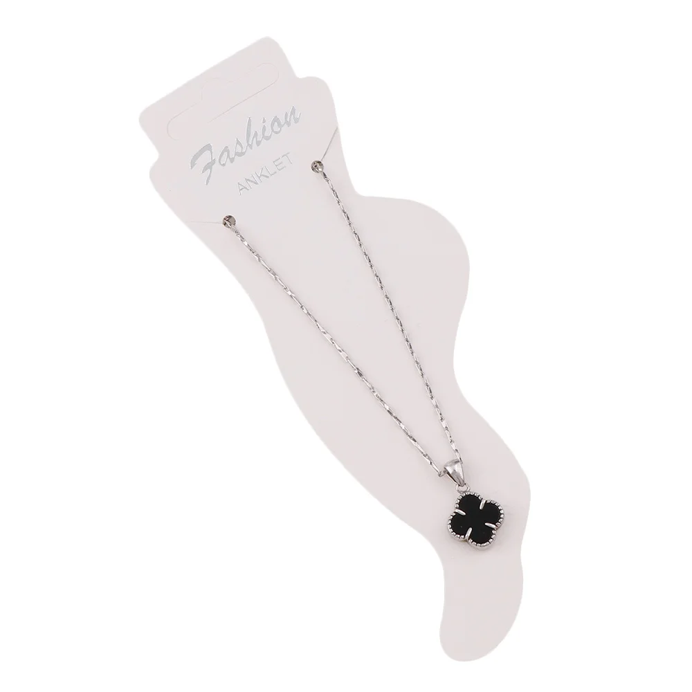 25 шт. высокое качество новинка белый ручная работа ювелирная бирка ожерелье