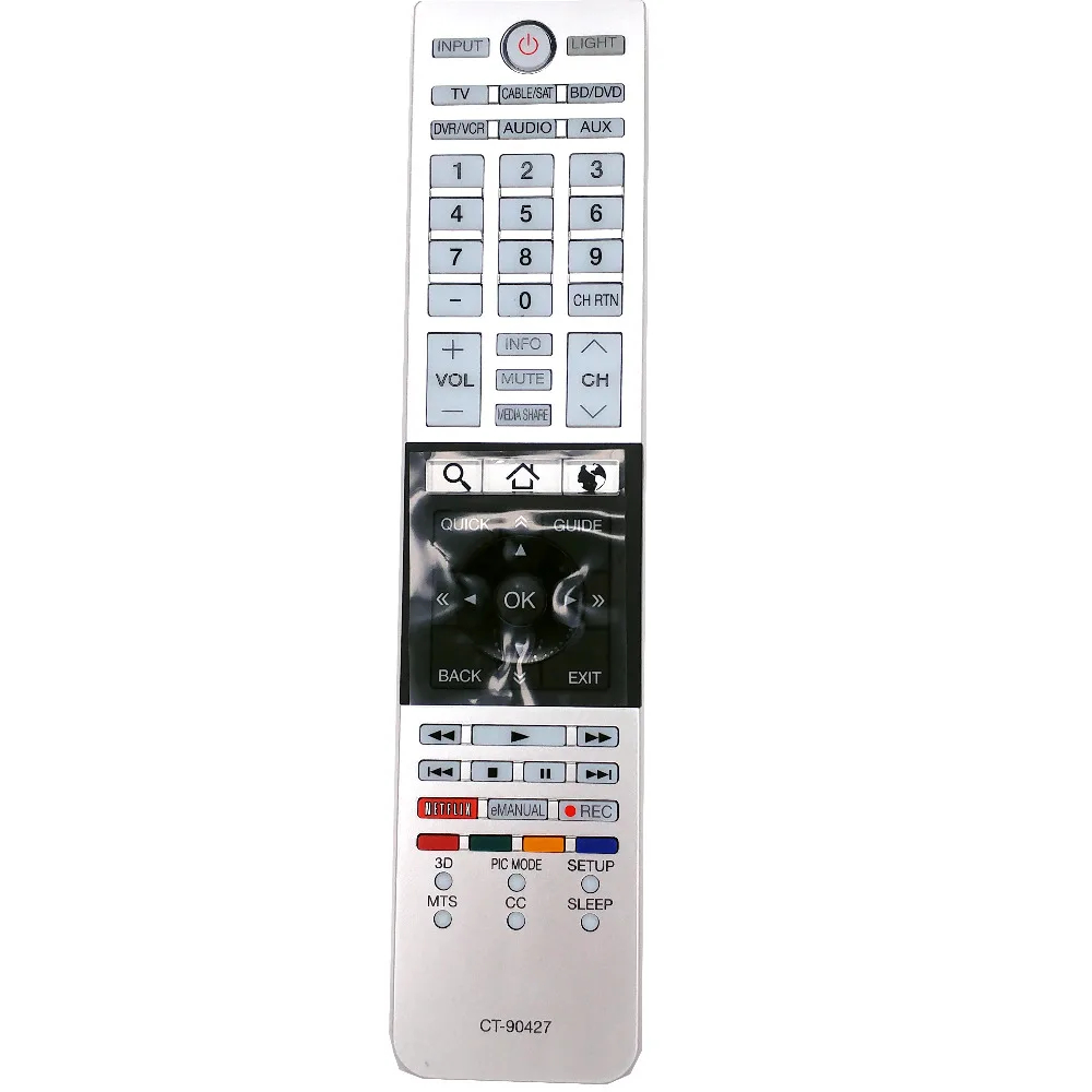 Новый оригинальный пульт дистанционного управления для Toshiba 3D LCD TV CT-90427 Fit CT-90428