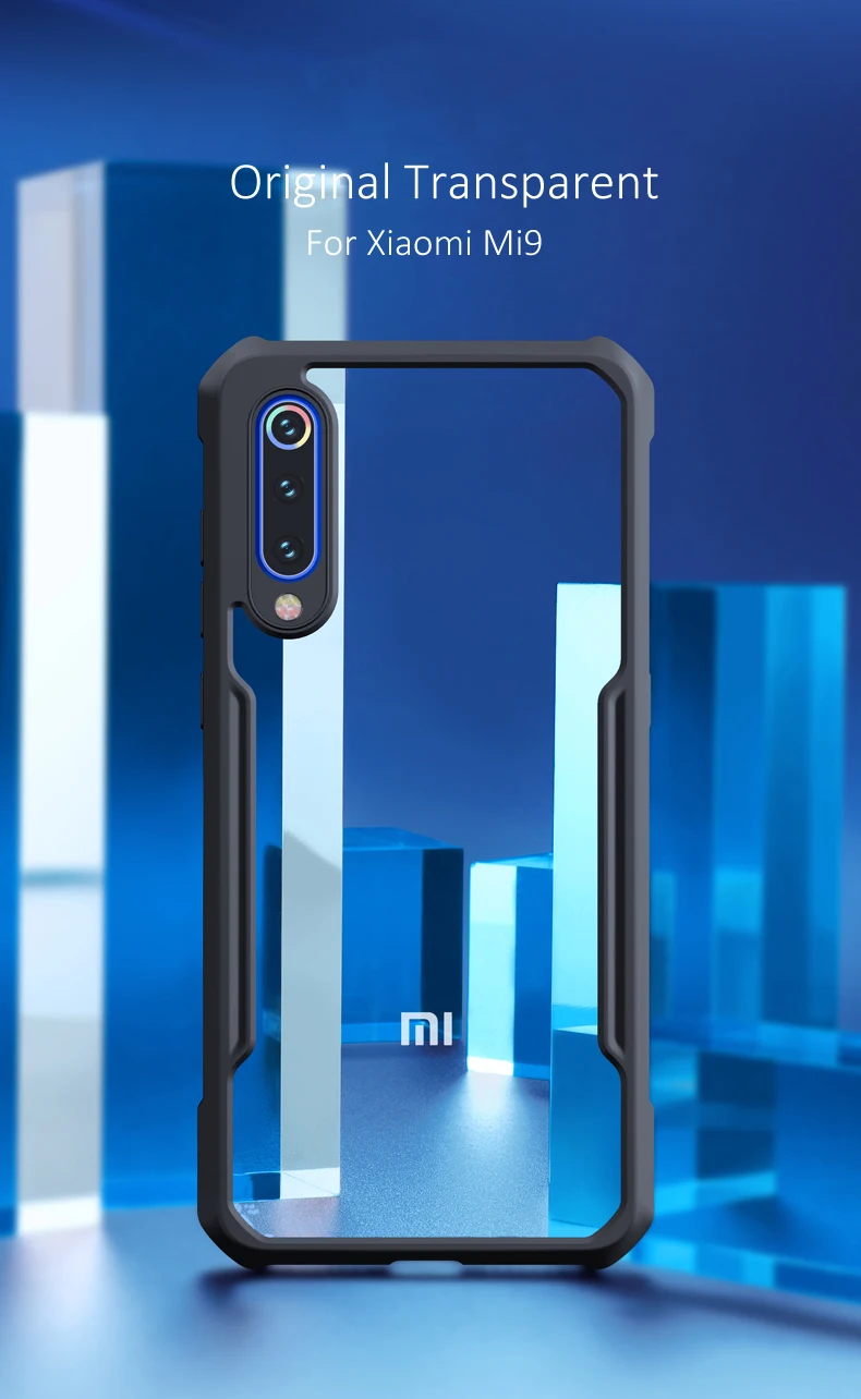 Чехол Xundd для Xiaomi mi 9, чехол для mi 9 SE, магнитный автомобильный держатель, подставка, кольцо на палец, прозрачная задняя крышка из ТПУ для Xiaomi mi 9 mi 9 SE, чехол
