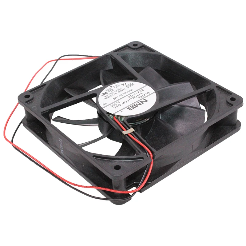 

New and original 4710KL-05W-B50 12cm 12025 DC 12V 0.38A Double ball bearing High-end inverter cooling fan