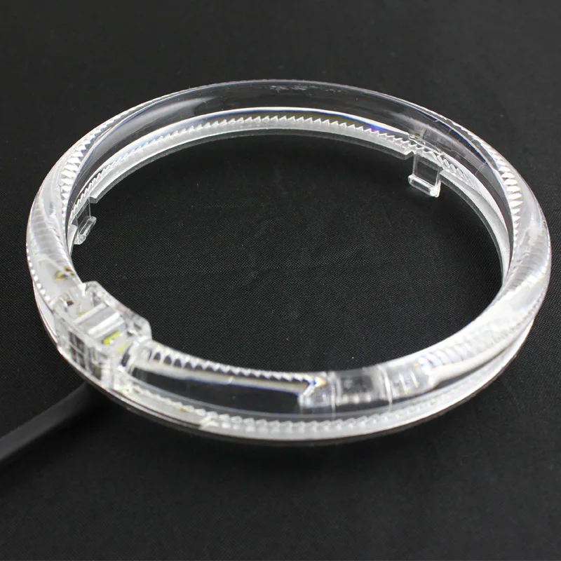 FSYLX 80 мм 100 направляющий светильник светодиодный Halo Ring DRL головной для мотоцикла