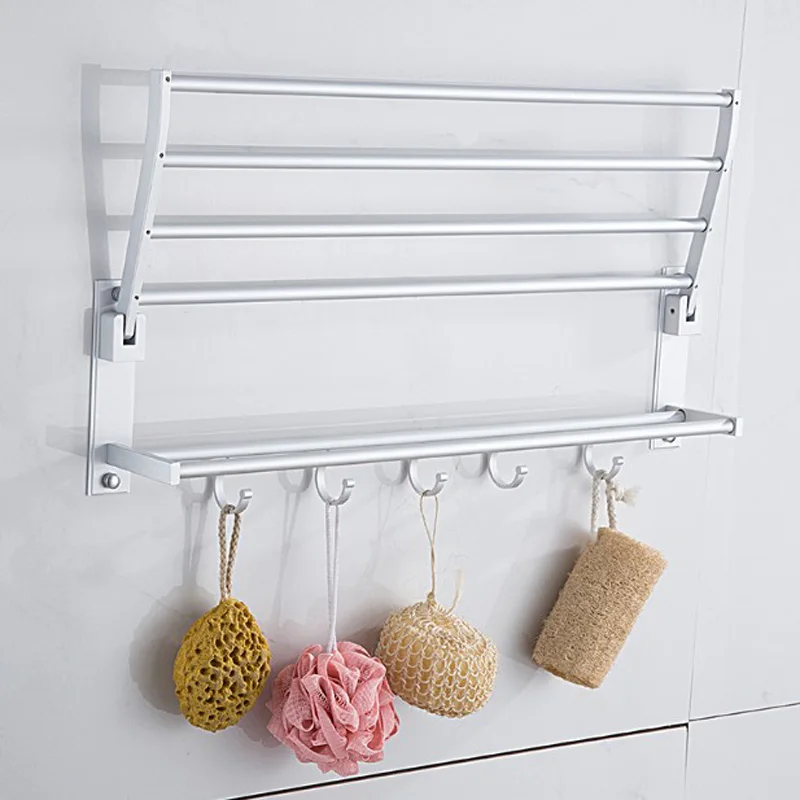 Алюминиевые полки для ванной комнаты полка держатель посуды сверление/без