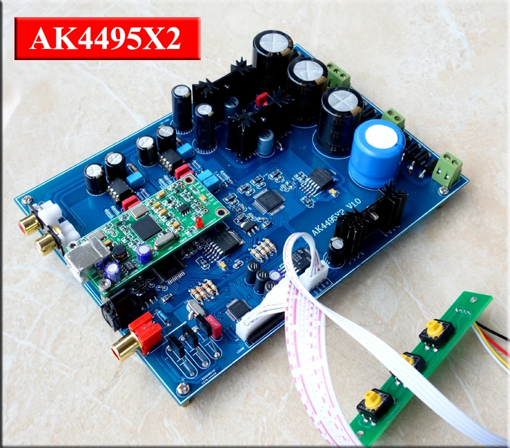 Двойная USB-карта breeze audio AK4495 + xmos плата USB-декодера AK4118 ltтогда | Электроника