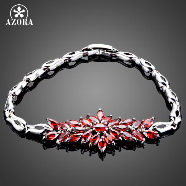 Азора уникальный огранка маркиза Красный AAA + Кубического циркония Капля воды