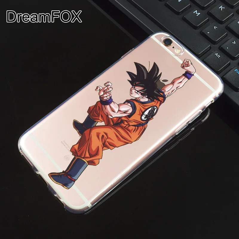 L033 Dragon Ball Goku Мягкий ТПУ силиконовый чехол для Apple iPhone 11 Pro X XR XS Max 8 7 6 6S Plus 5 5S SE 5C 4 4S |