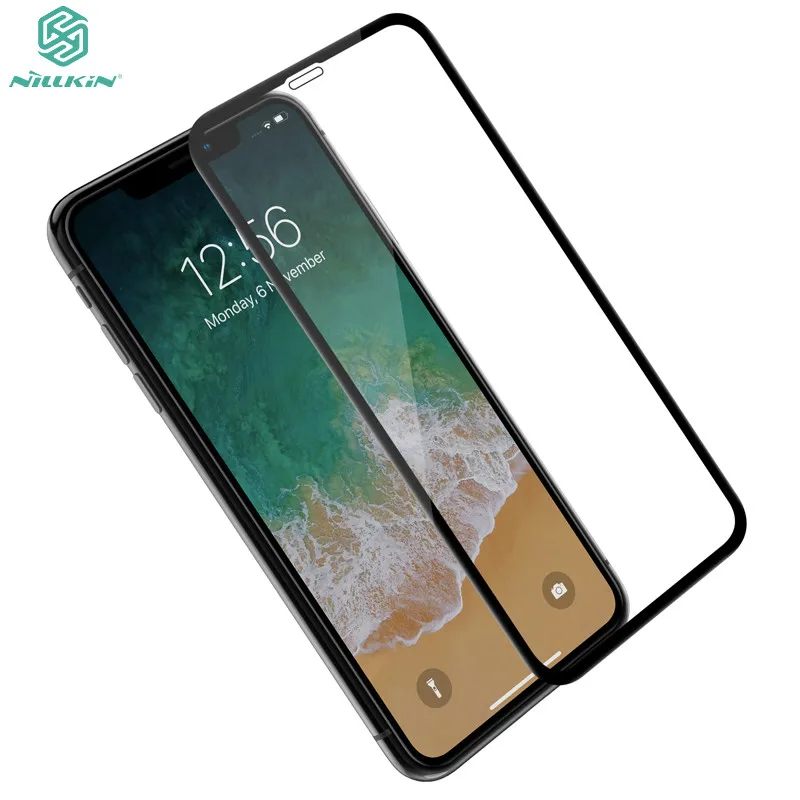 NILLKIN 3D изогнутая пленка из закаленного стекла для Apple iPhone 9 iPhone XS 5,8 дюймов полное покрытие Защитные пленки для iPhone XS Plus