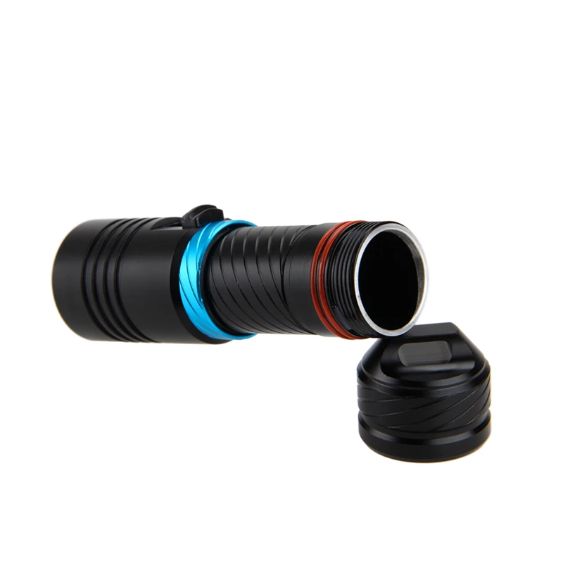 XM L2 18650 или 26650 фонарик для дайвинга светодиодные подводные фонари