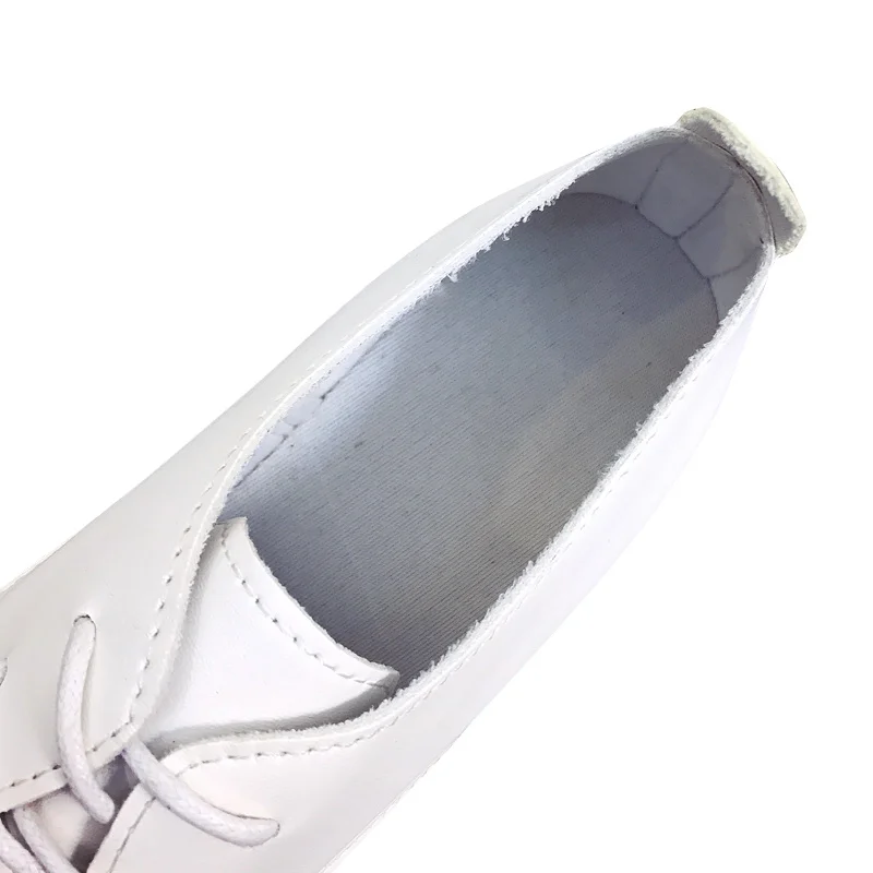 Туфли-оксфорды для женщин женская кожаная обувь Martin повседневные женские туфли