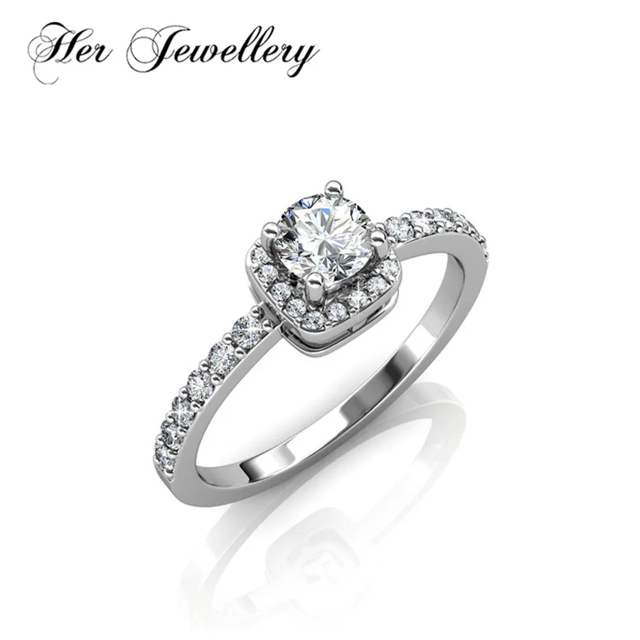 Ее ювелирные изделия Quailty латунное кольцо дизайн OL стиль с кристаллами от Swarovski
