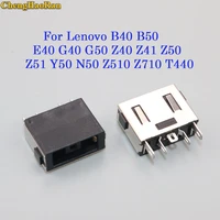 chenghaoran 2pcs dc power jack charging port socket connector for lenovo b40 b50 e40 g40 g50 z40 z41 z50 z51 y50 z510 z710
