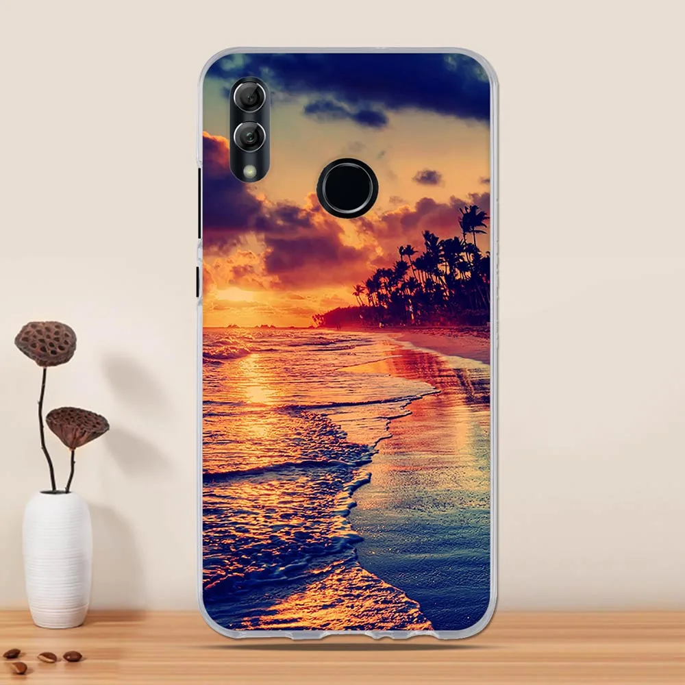 30 Чехол для huawei Honor 6C Pro 7C 8C чехол для huawei P Smart чехол для huawei Honor 10 Lite View 20 чехол силиконовый - Цвет: 30