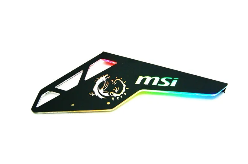DIY RGB задняя панель чехол 5 в 3PIN RGB AURA светильник полый стиль для COUGAR Conquer PC