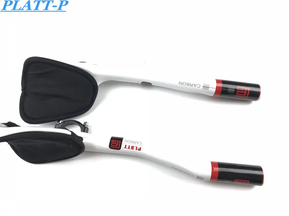 Велосипедные наконечники PLATT white tt руль из углеродного волокна TT дорожный/горный