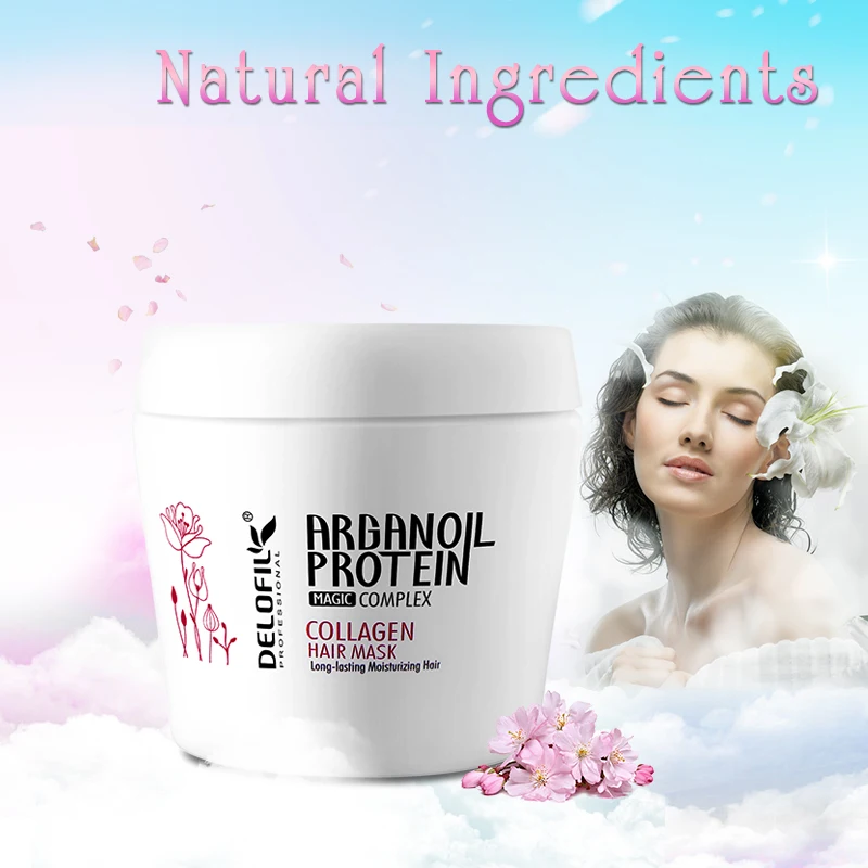 Маска для волос аргановое масло кокосовое сухие поврежденные волосы