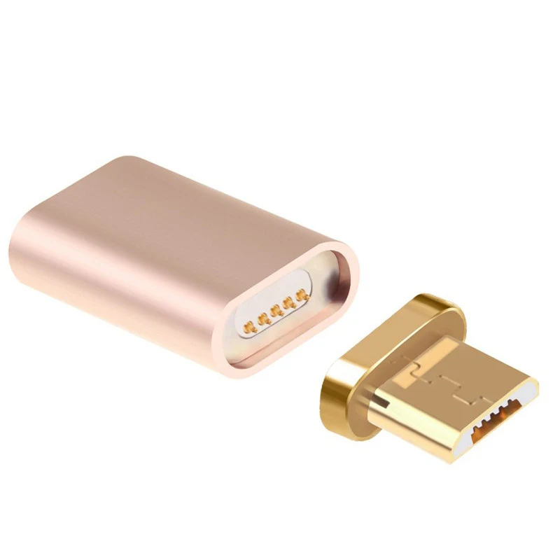 2-й Модернизированный Магнитный адаптер Micro USB зарядный кабель адсорбционный