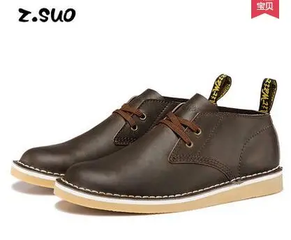 ZSUO/Мужские кожаные ботинки со шнурками. Ежедневные поставки модной мужской