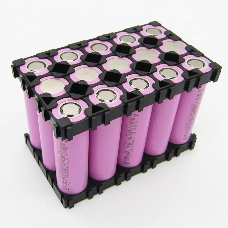 10/20 шт. пластиковые держатели для батарей 3x5 Cell 18650| |