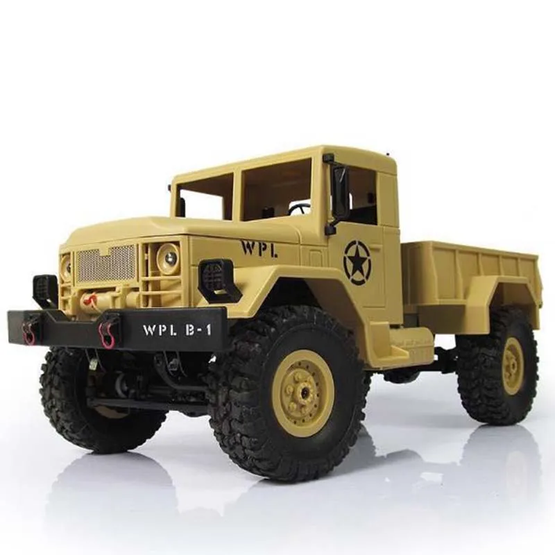 1:16 масштаб RC Рок Гусеничный внедорожник 4WD военный грузовик RTR пульт дистанционного управления игрушечный автомобиль для детей