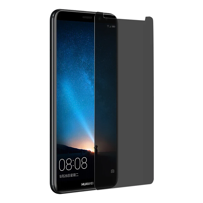 EXUNTON 2.5D антишпионское закаленное стекло для защиты экрана Huawei Y7 Prime Y7Prime 2018 2017
