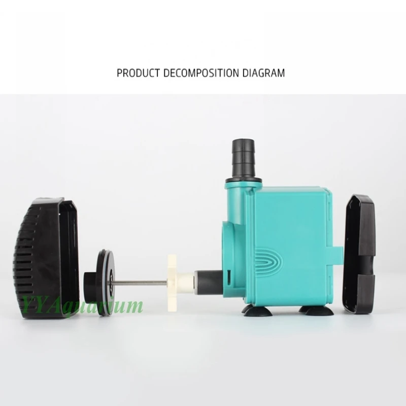 Аквариумный погружной водяной насос 220 В рыбопромысловый морской фонтанный