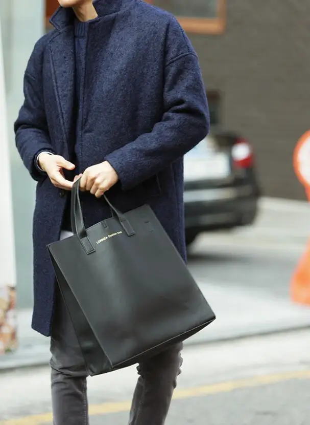 Горячая/зимняя мужская новая ткань свободный воротник досуг пальто Мужская