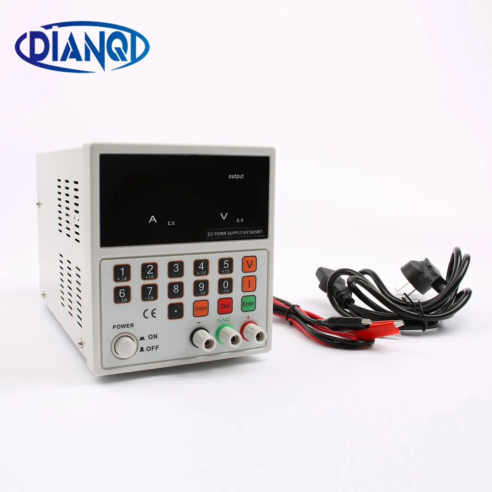 

single CNC adjustable DC power supply 30V5A HY3005MT