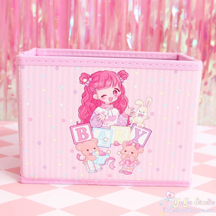Мультяшная милая My Melody Cardcaptor Sakura Сейлор Мун Косметические Сумки для девушек косметички игрушки складной ящик для хранения сумка органайзер