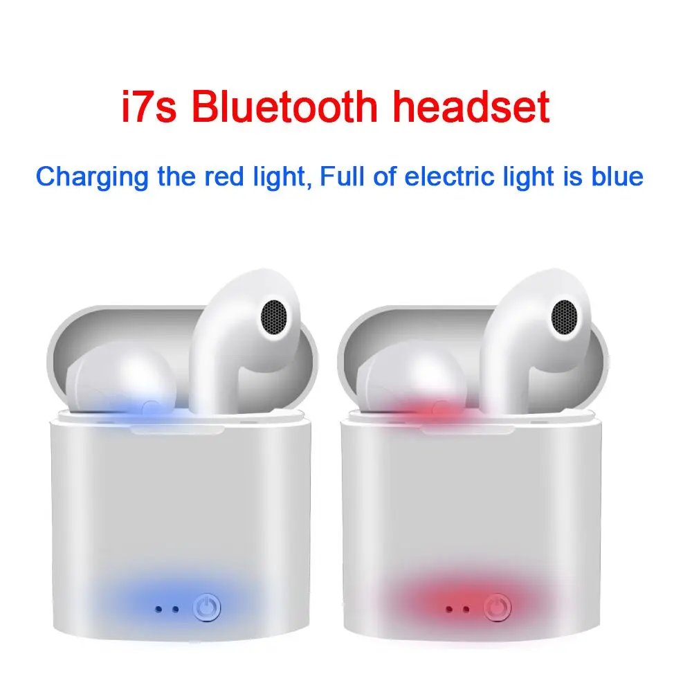 I7s TWS спортивные bluetooth-наушники с микрофоном Беспроводная стереогарнитура