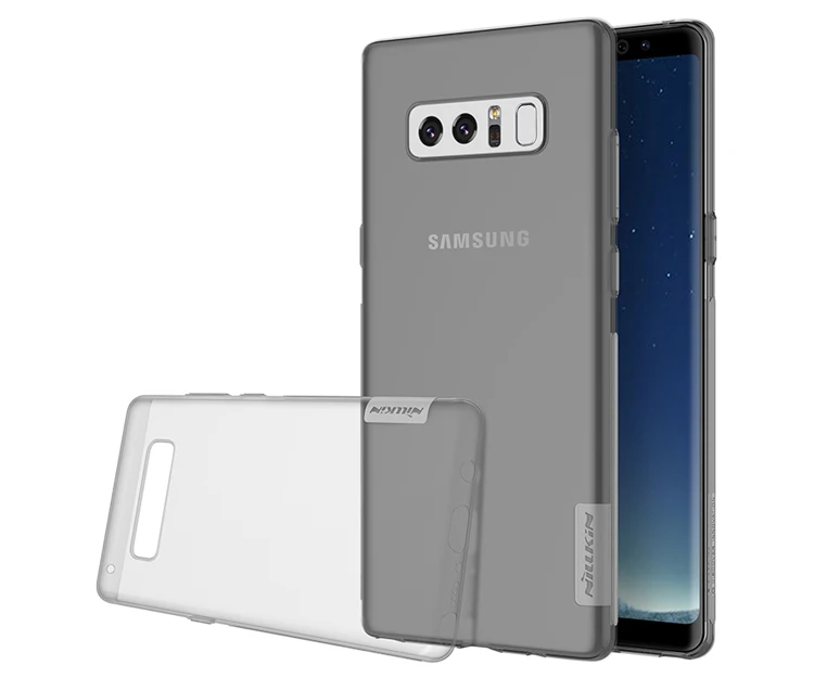 Чехол для Samsung Galaxy Note 8 чехол Note8 Nillkin Nature TPU мягкий прозрачный Сзади Cove |
