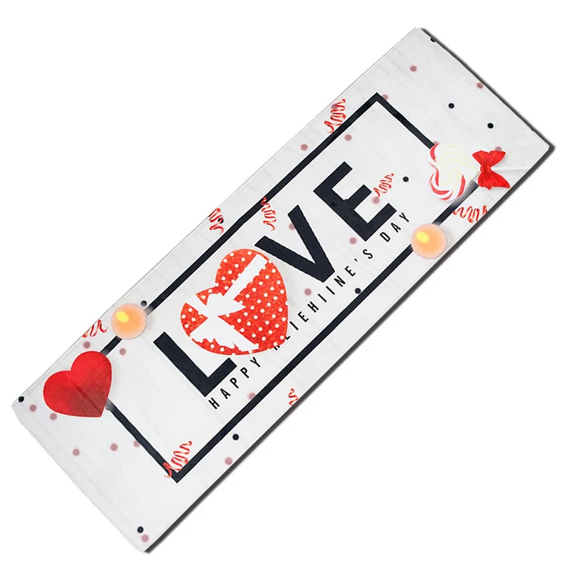 Ковры Zeegle Love с принтом для детей ковер гостиной Нескользящие кухонные коврики
