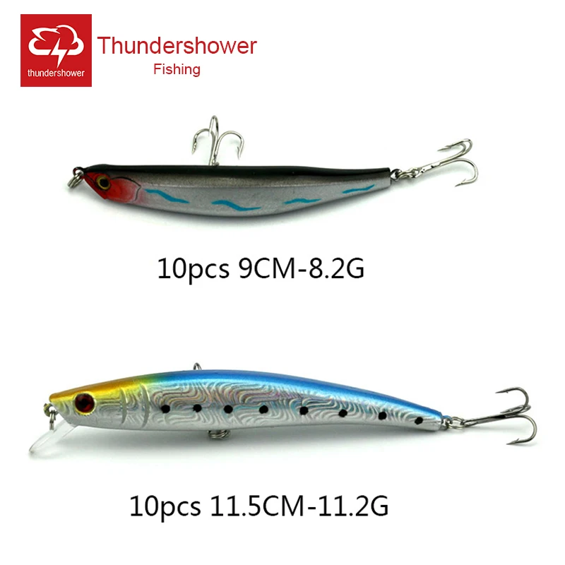 

20pcs Fishing Lures Set Mixed Size Wobblers Swim Bait Hard Plastic Bait Pesca Isca Artificial Fishing Tackle(Z019)